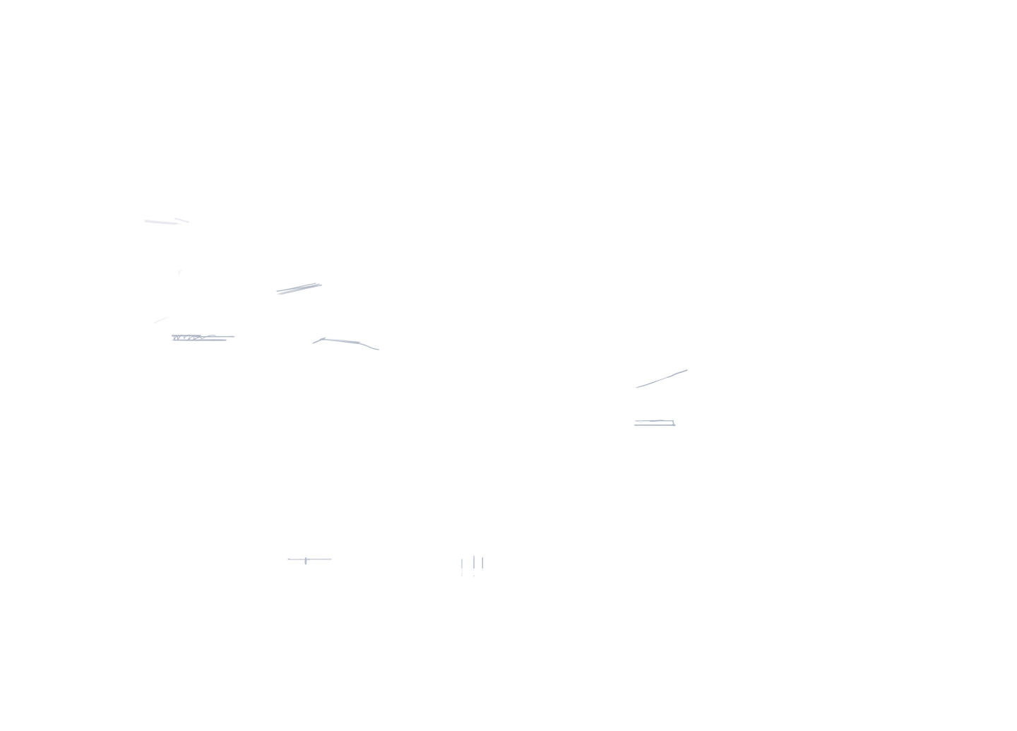 A blueprint sketch of a futuristic structure representing the future firm.